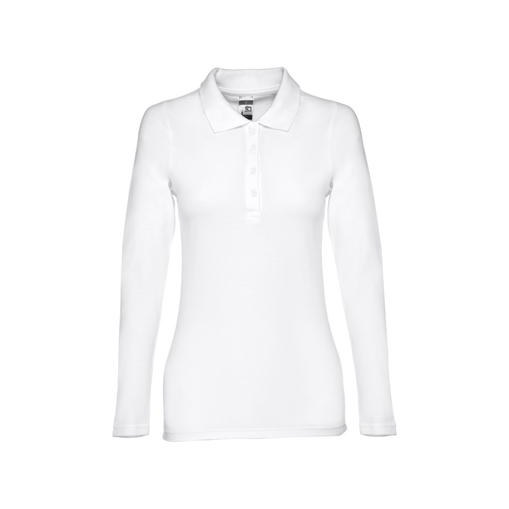 THC BERN WOMEN WH. Polo de manga larga para mujer - imagen 1