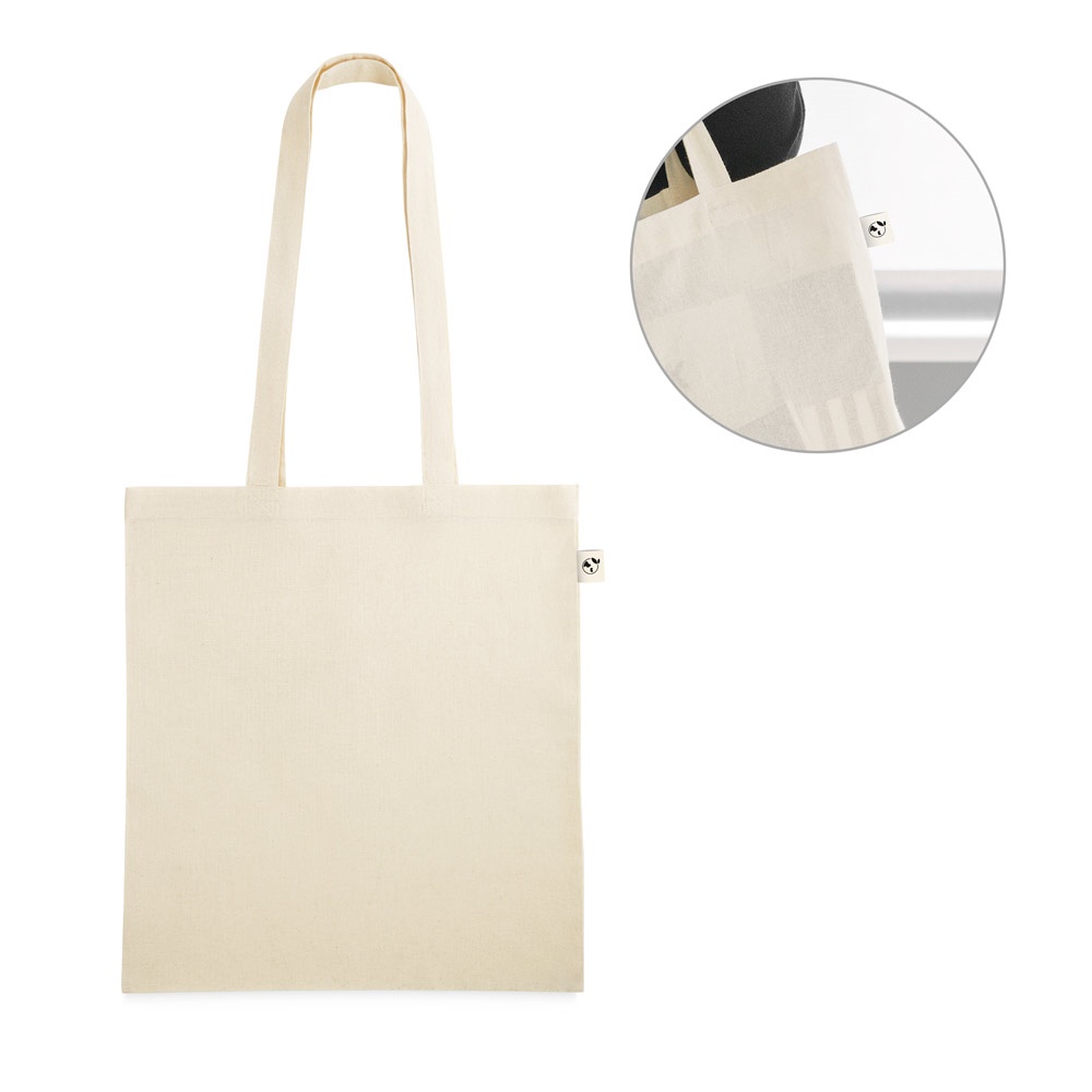 LEON. Bolsa 100% algodón orgánico (140 g/m²) - imagen 1