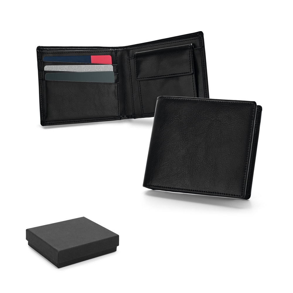 AFFLECK. Cartera de piel con bloqueo RFID - imagen 1