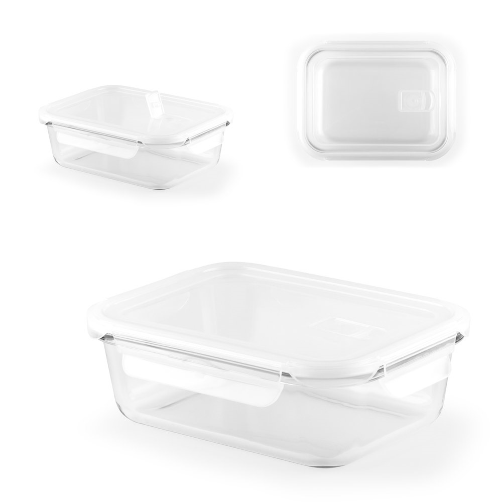 QUORIN. Caja hermética de vidrio borosilicato 1000 mL - imagen 1