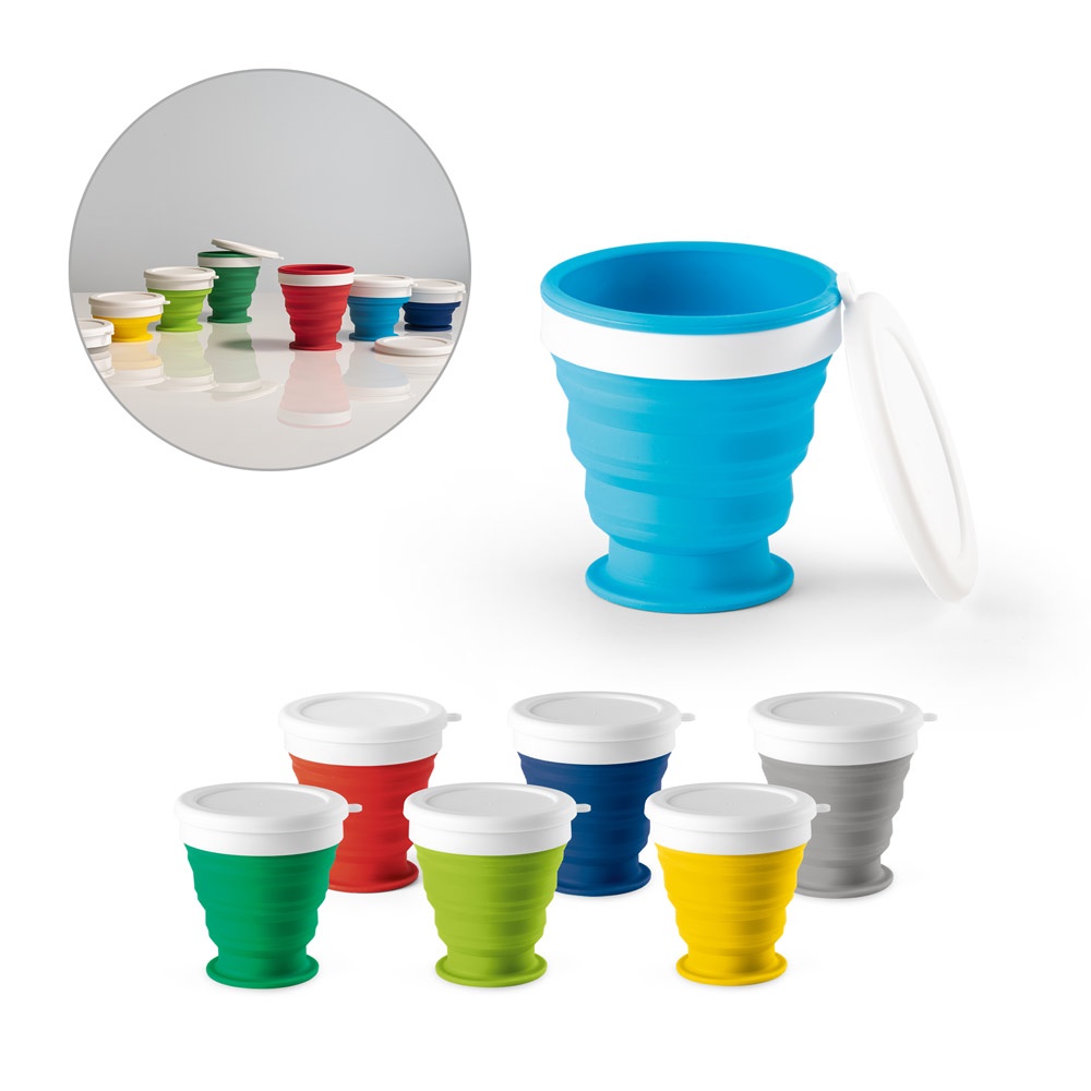 ASTRADA. Vaso de viaje plegable de 250 ml - imagen 1